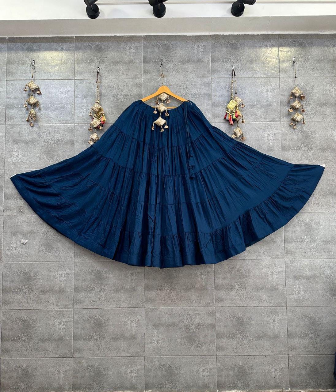 Designer Chaniya Choli for Navratri Patola Lehenga Festival outfit Gamthi Work Garba Night