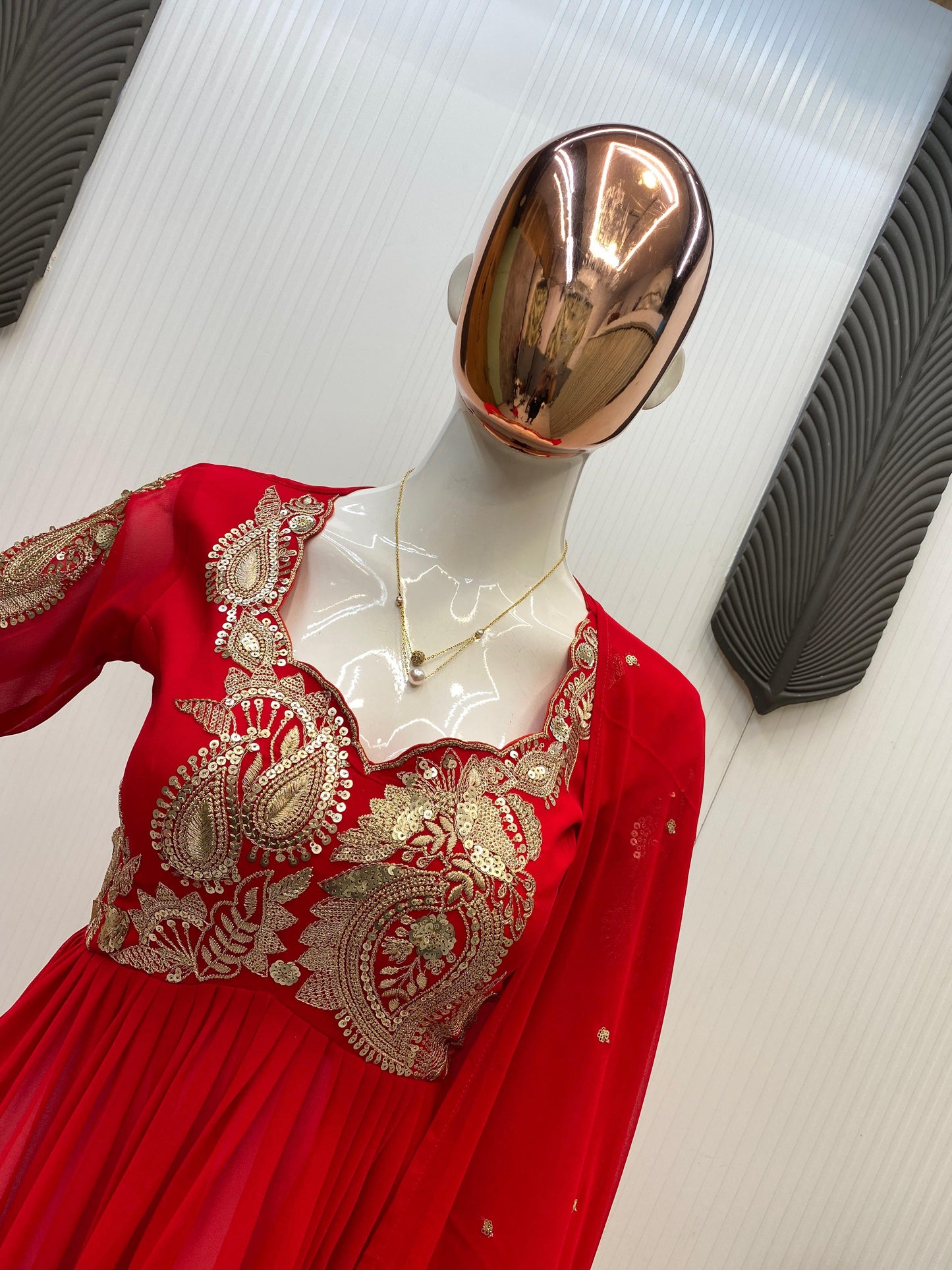 GEORGETTE With SEQUENCE EMBROIDERY WORK Salwar Kameez