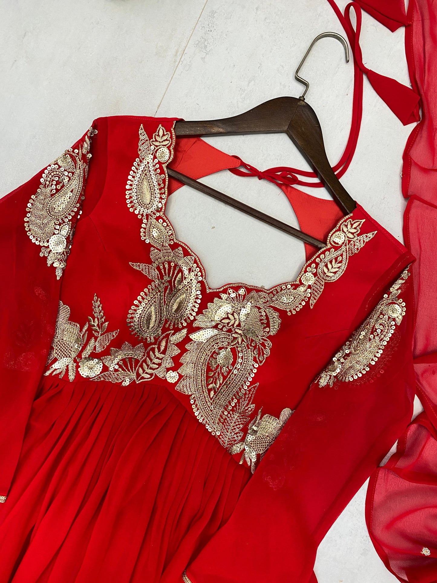 GEORGETTE With SEQUENCE EMBROIDERY WORK Salwar Kameez