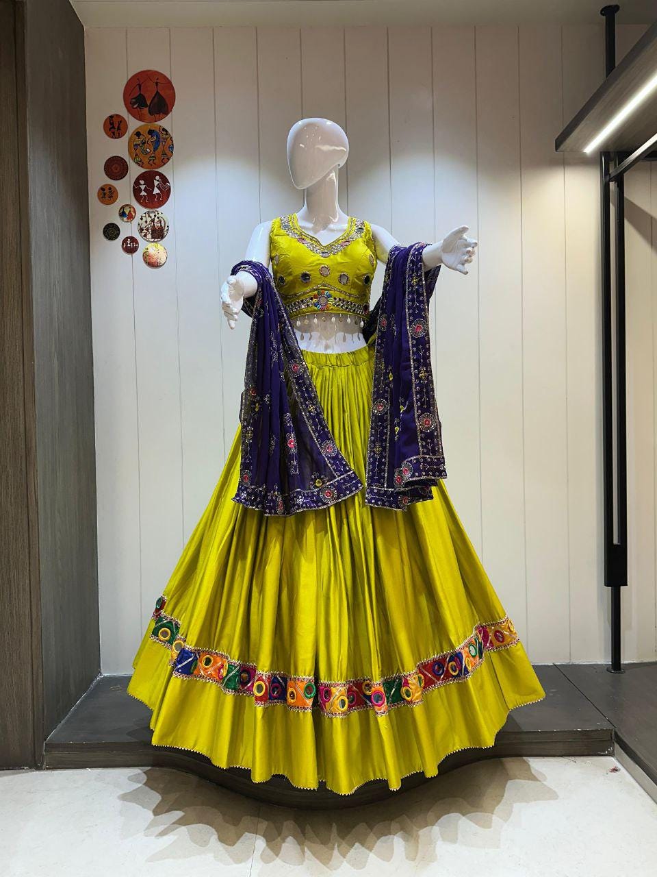 Pure Jaan Cotton Fabric With Patching Work Dupatta With Designer Blouse