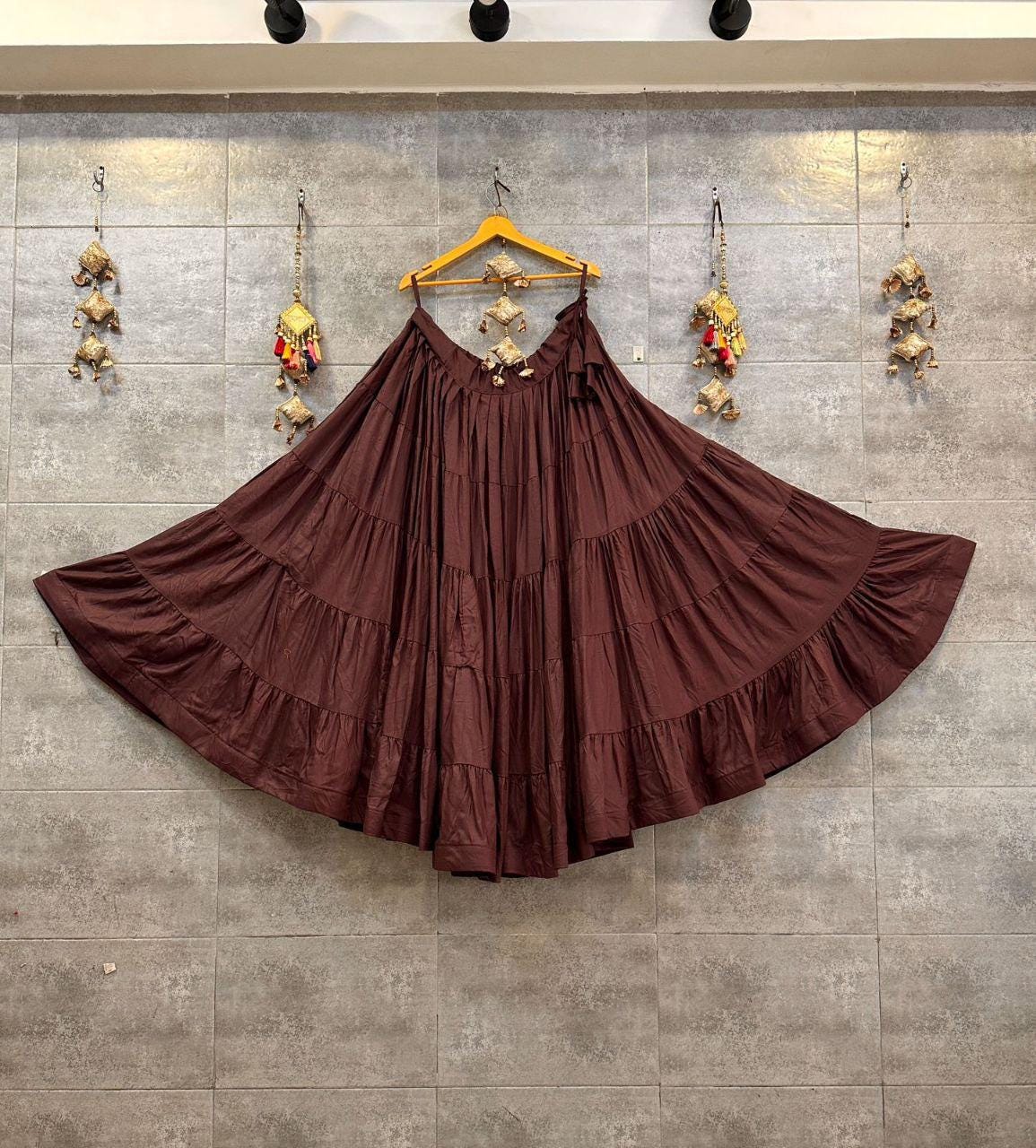 Designer Chaniya Choli for Navratri Patola Lehenga Festival outfit Gamthi Work Garba Night