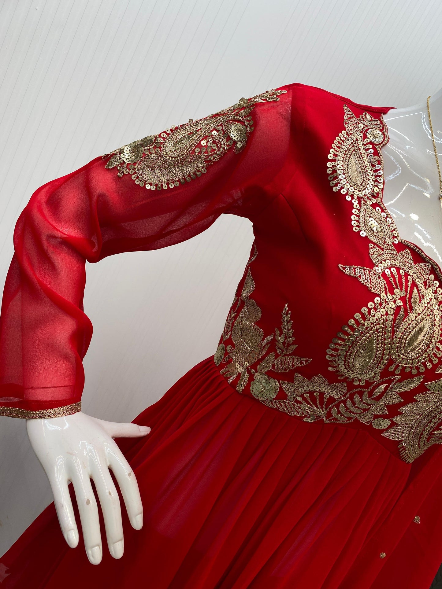 GEORGETTE With SEQUENCE EMBROIDERY WORK Salwar Kameez