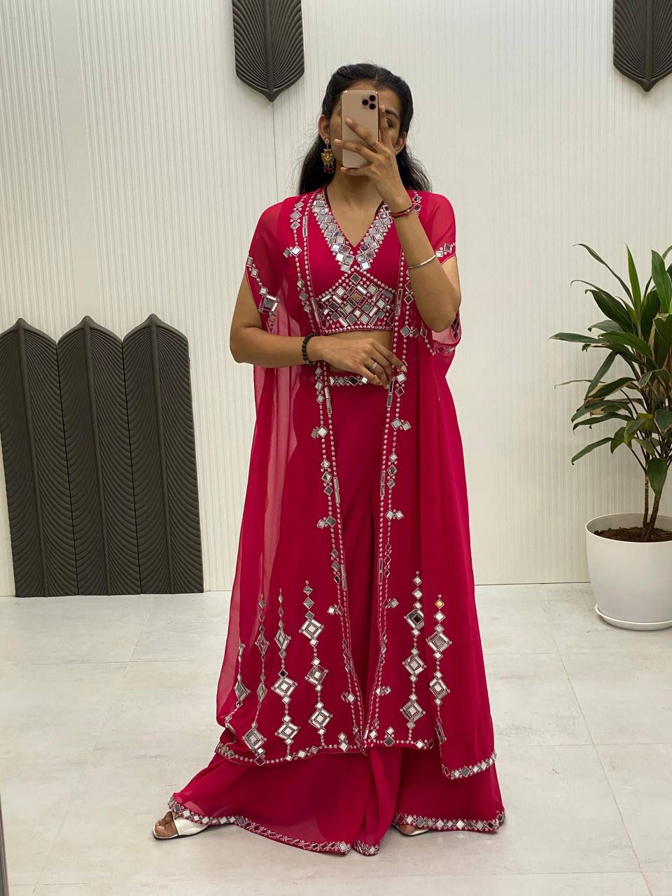 New Three Piece Western Outfit For Trendy Wedding Season