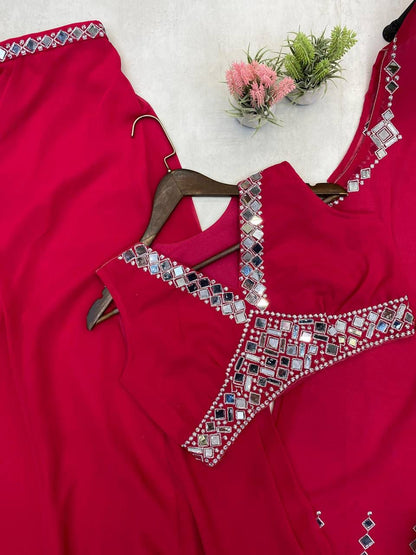 New Three Piece Western Outfit For Trendy Wedding Season