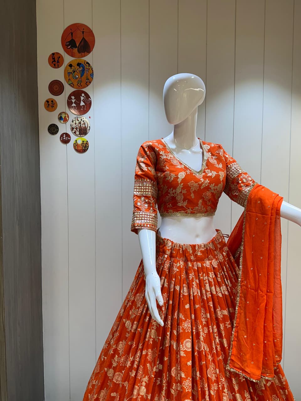 Pure Dolla Silk Viving Work Fabric And Canvas Work Lehenga Choli