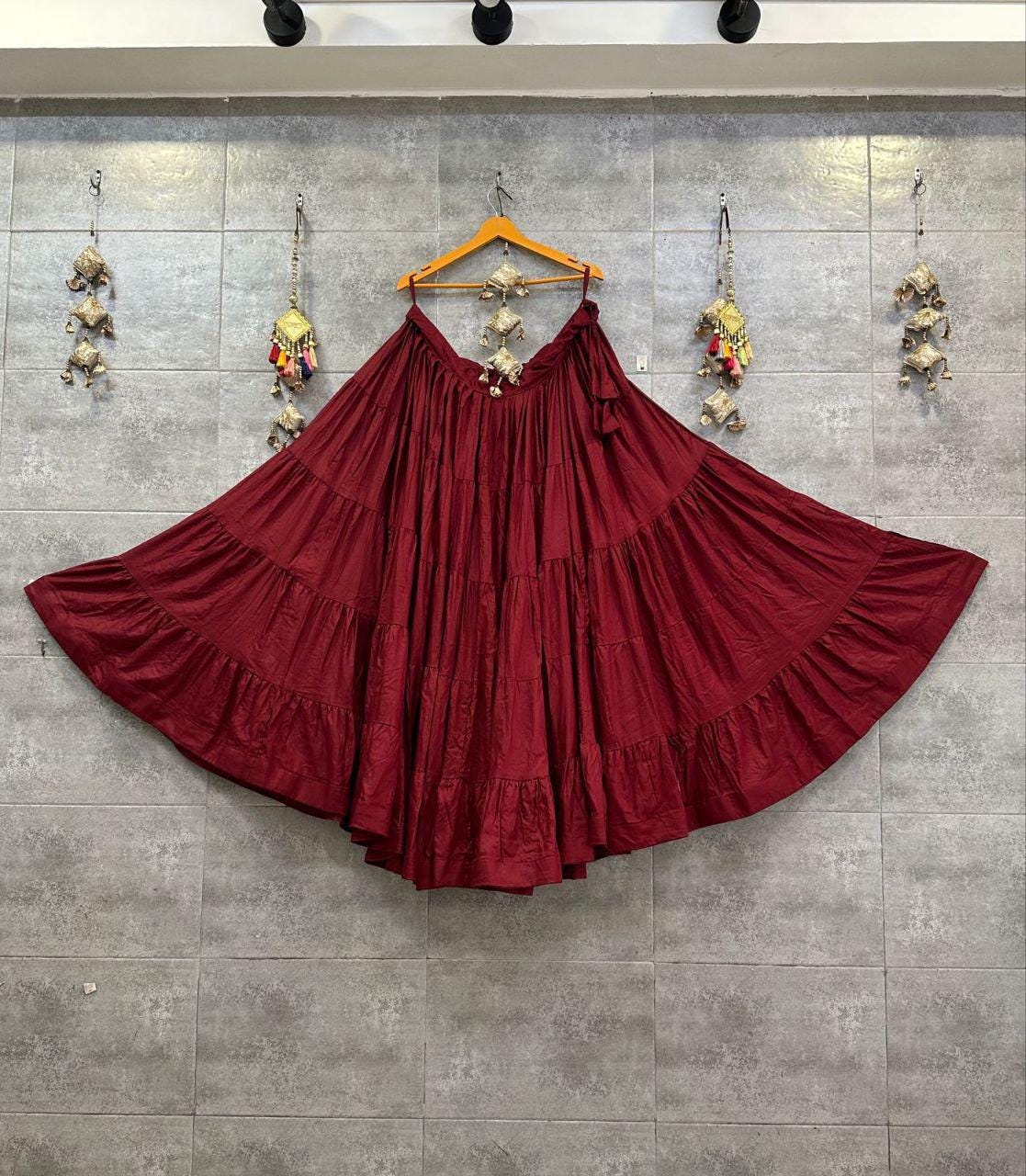 Designer Chaniya Choli for Navratri Patola Lehenga Festival outfit Gamthi Work Garba Night