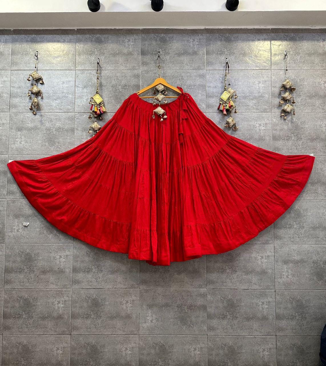 Designer Chaniya Choli for Navratri Patola Lehenga Festival outfit Gamthi Work Garba Night
