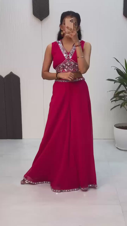 New Three Piece Western Outfit For Trendy Wedding Season